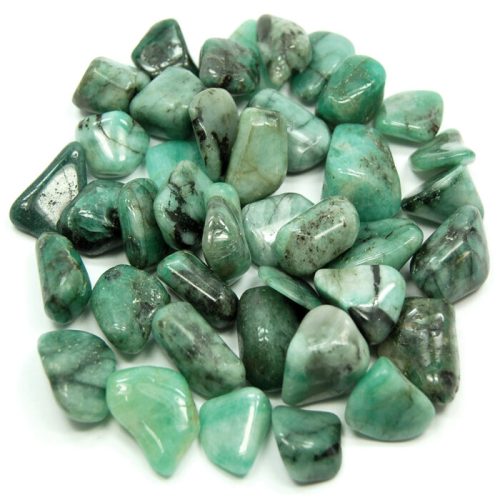 EMERALD TUMBLED STONE