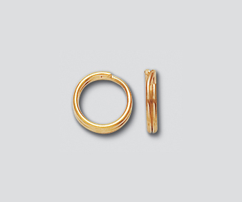 gold split ring