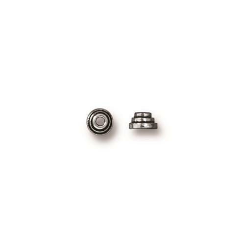 4mm Stepped Bead Cap