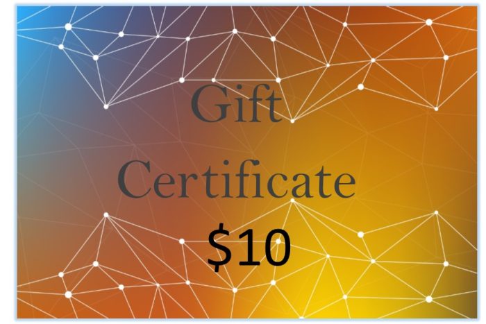 10 Gift Certificate