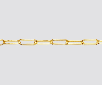 paperclip chain 14kt GF