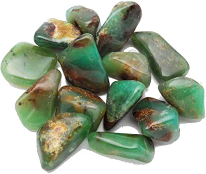 chrysoprase, chrysophrase tumbled stone