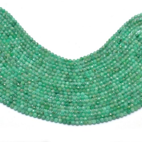 emerald 3mm faceted