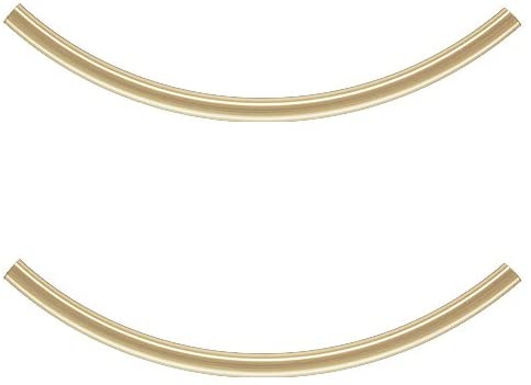 GOLD CURVED TUBES