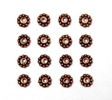 copper daisy spacer