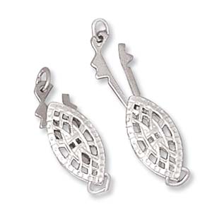 28110 FISH HOOK FILIGREE CLASP