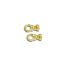 28362AG GOLD COLOUR CORD CHAIN END