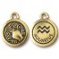 94-2468-26 AQUARIUS GOLD CHARM