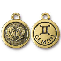 94-2472-26 GEMINI CHARM