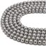 silver plated hematite