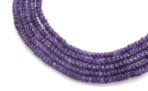 amethyst rondels